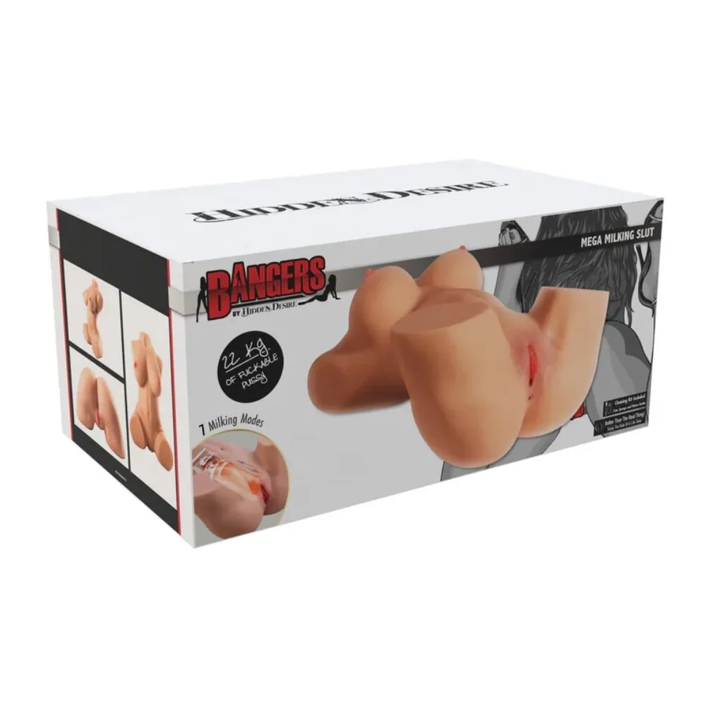 Poupée réaliste Torse Réaliste Milking Hidden Desire