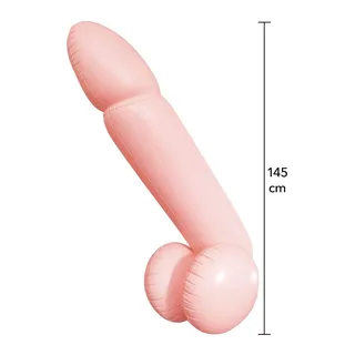 Pénis Gonflable Géant Willy Hidden Desire - avec sa base