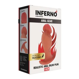 Inferno Plug Anal Réaliste Hidden Desire - avec sa base