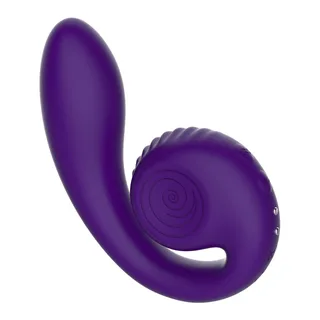 Stimulateur Double Gizi Snail Vibe - vue de dos - Violet