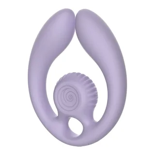Gizi Duo Stimulateur Snail Vibe - vue de profil - Lilas