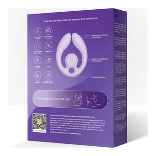 Gizi Duo Stimulateur Snail Vibe - détail de la texture - Lilas