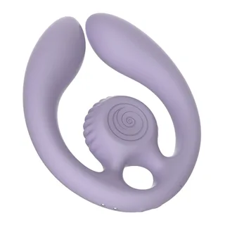 Gizi Duo Stimulateur Snail Vibe - accessoires fournis - Lilas