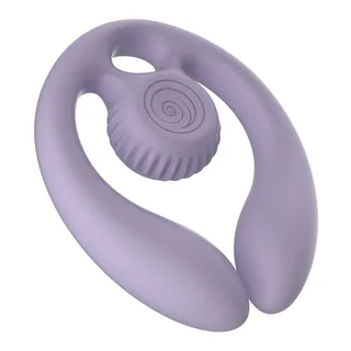 Gizi Duo Stimulateur Snail Vibe - vue en gros plan - Lilas