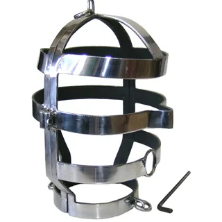 Masque Collier Acier Metal Hard vue 2