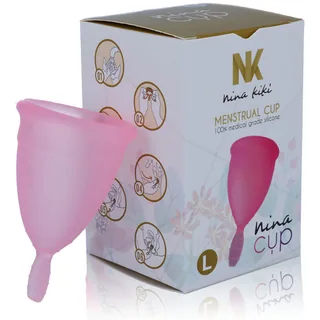 Coupe Menstruelle Nina Kiki - détail de la texture