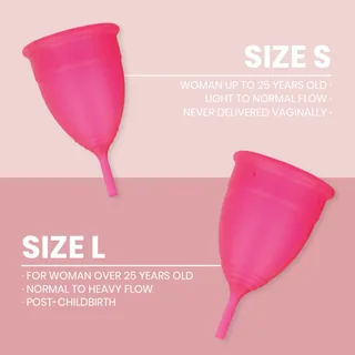 Coupe menstruelle silicone, taille S, avec sac de rangement, autre vue 3