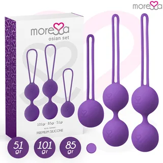 Boules de geisha Osian Set Silicone Moressa
