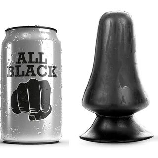 Plug Anal 12 All Black - vue de profil
