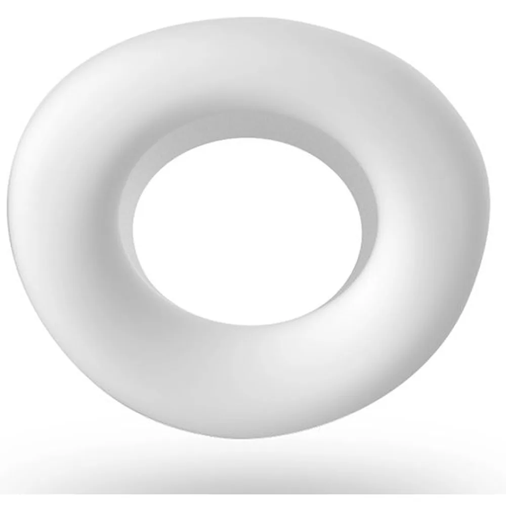 Tête de rechange silicone blanc pour vibromasseur, autre vue 3