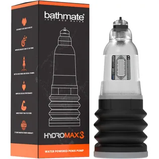 Pompe à Pénis Hydromax Transparent Bathmate vue 2