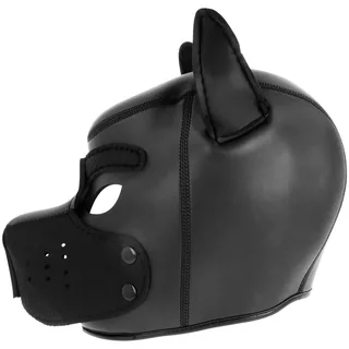 Masque Chien Néoprène Darkness - accessoires fournis