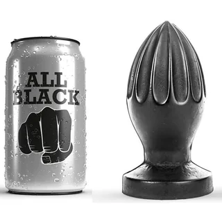 Plug Anal 14 All Black - vue de profil