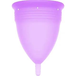 Coupe menstruelle silicone rose, 2 tailles, autre vue 4
