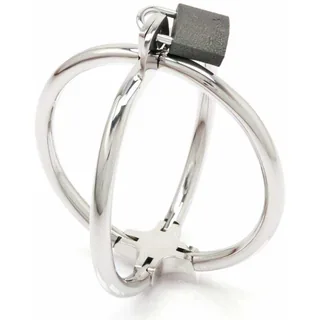 Menottes Croisées en Acier Metal Hard