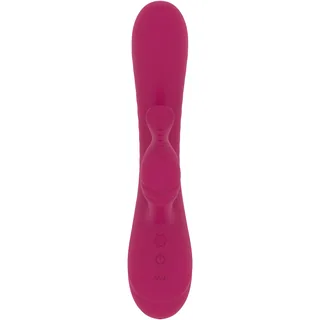 Anusara Double Moteur Rechargeable Rithual - vue de dos - Fuchsia