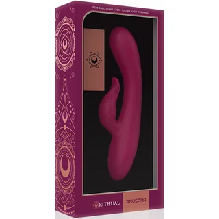 Anusara Double Moteur Rechargeable Rithual - détail de la commande - Fuchsia
