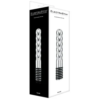 Sextoy en métal Wave ElectraStim - vue de dos