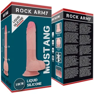 Godes-ceinture Mustang Rock Army - vue en gros plan