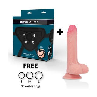 Godes-ceinture Mustang Rock Army - avec son échelle de taille
