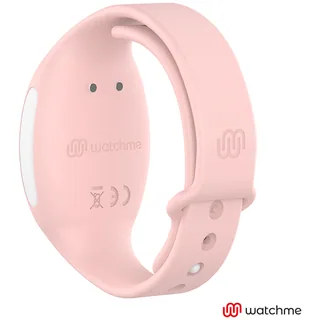 Œuf Vibrant Watchme Wearwatch - vue de profil - Eau de mer / Rose