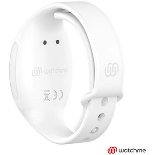 Vibrateur Watchme Clair Double Wearwatch - vue de profil - Turquoise