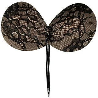Lingerie sexy Bra Soutien-gorge Adhésif Emplacement broderie Byebra