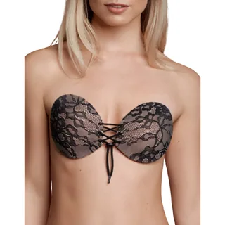 Bra Soutien-gorge Adhésif Emplacement broderie Byebra - avec sa base