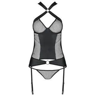 Amanda Corset Cuir Écologique Passion vue 4