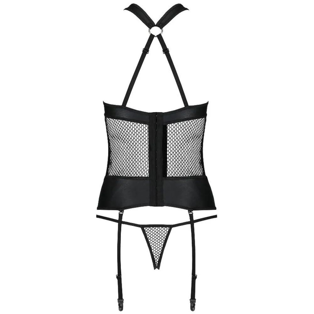 Amanda Corset Cuir Écologique Passion