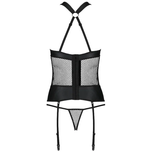 Amanda Corset Cuir Écologique