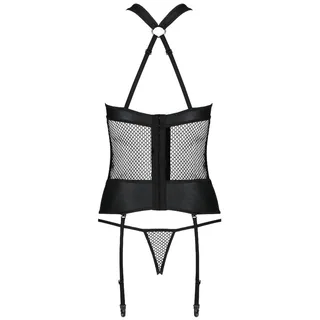 Amanda Corset Cuir Écologique Passion