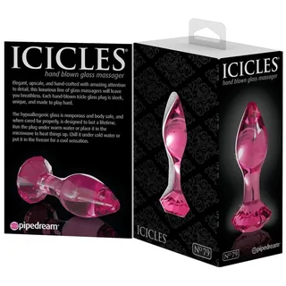 Plug Anal Verre Icicles vue 4