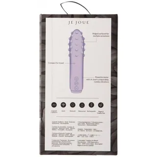 Mini-vibromasseur Duet Bullet Je Joue - vue de profil