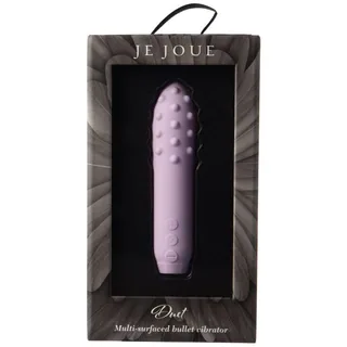 Mini-vibromasseur Duet Bullet Je Joue - détail de la texture