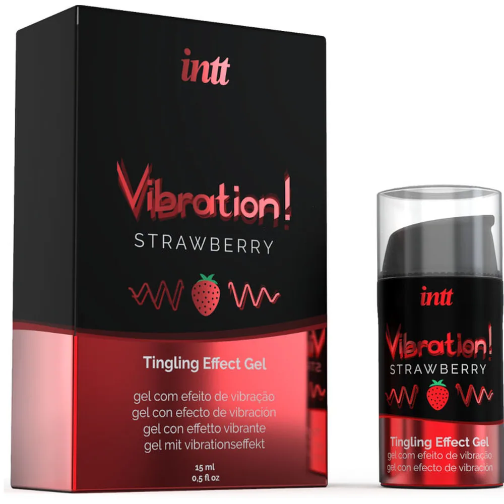 Puissant Stimulant Intime Gel Fraise Intt