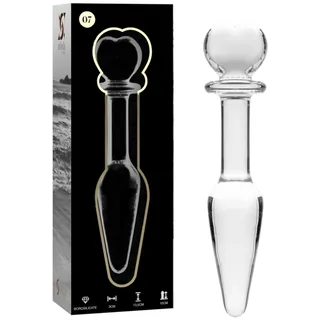 Plug anal verre transparent borosilicate, autre vue 6