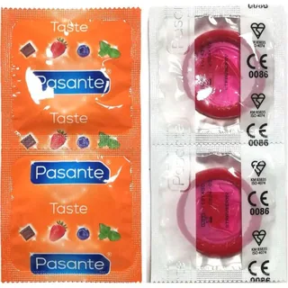 Préservatifs Saveur Fraise Sac Pasante vue 3
