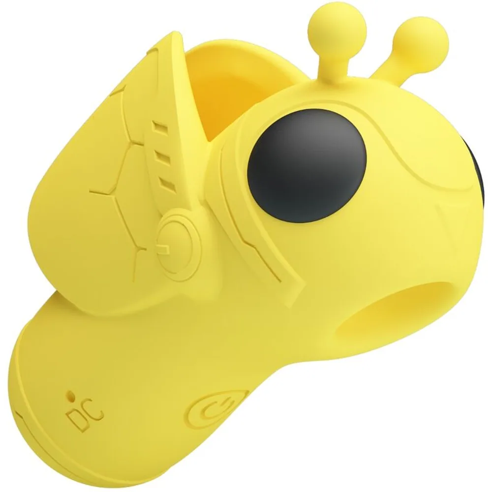 Magic Bee, mini stimulateur jaune rechargeable étanche, autre vue 3