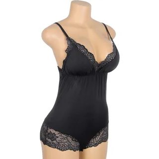 Teddy Détail Dentelle Florale Subblime - vue de profil