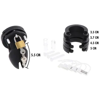 Extreme Cage Chasteté Silicone Hidden Desire - avec sa base
