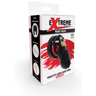 Extreme Cage Chasteté Silicone Hidden Desire - vue de profil