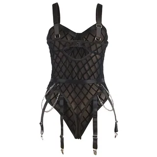 Body Chaînes Porte-jarretelles noir Subblime