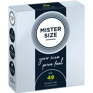Mister Size Préservatifs : 3 unités