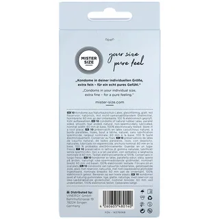 Préservatifs Préservatif Mister Size vue 3