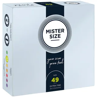 Mister Size Préservatifs : 36 unités Mister Size - vue de profil