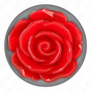 Plug Anal Rose Rouge Kink vue 4