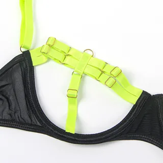 Ensemble Soutien-Gorge Détails de Jambes Subblime - détail de la texture