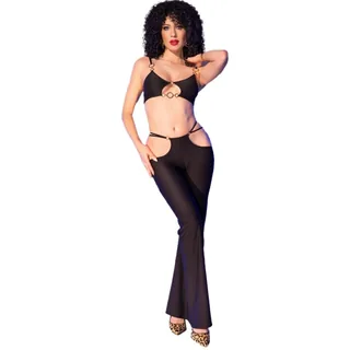Top et ensemble leggings noirs Chilirose - détail de la commande