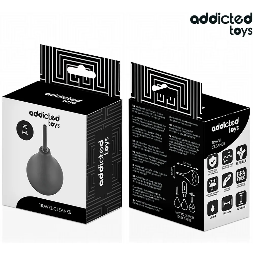 Nettoyant Anal Voyage Addicted Toys - avec sa base